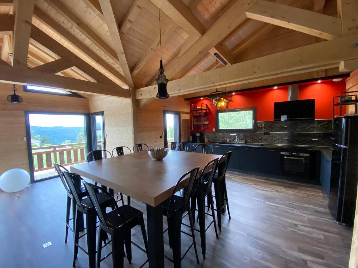 L'Adret Du Temps Chalet 10 Personnes 170M2 Gerardmer Bagian luar foto